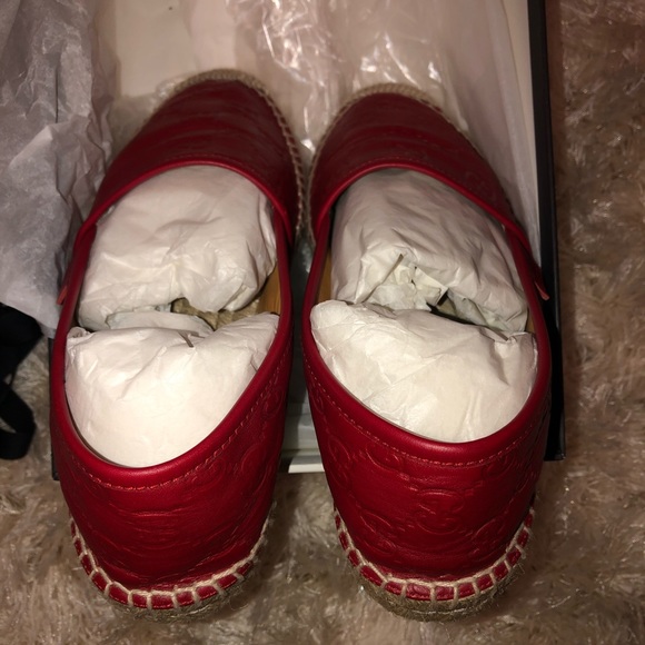 Gucci Espadrilles 37 Red - Picture 5 of 6